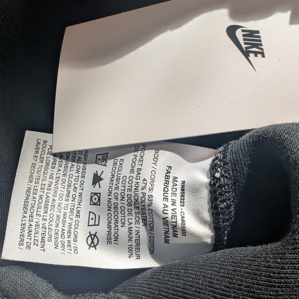 Nike Tech Joggers Sweatpants Nike Joggers Black Men's BNWT - Picture 16 of 16